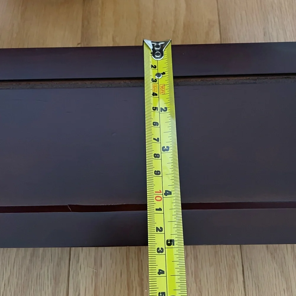 Floating Faux Wood Wall Shelf (1) 18x5x3 1 cherry Display Shelf